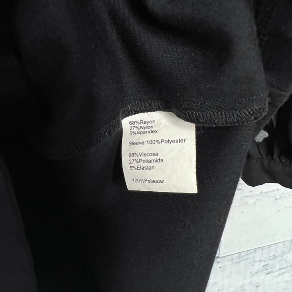 Slate & Willow Sheer Sleeve Dress - Picture 10 of 10